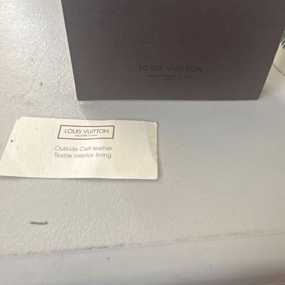 Louis Vuitton navy blue monogram Empreinte Citadine Tote - Picture 6 of 6